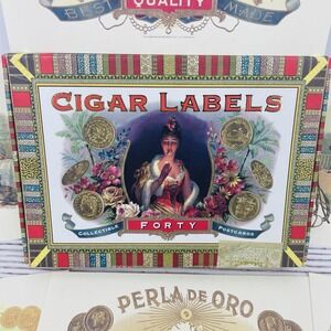 Cigar Labels Postcards 40 Postcards C. Stryker Lampe Chronicle Books Complete